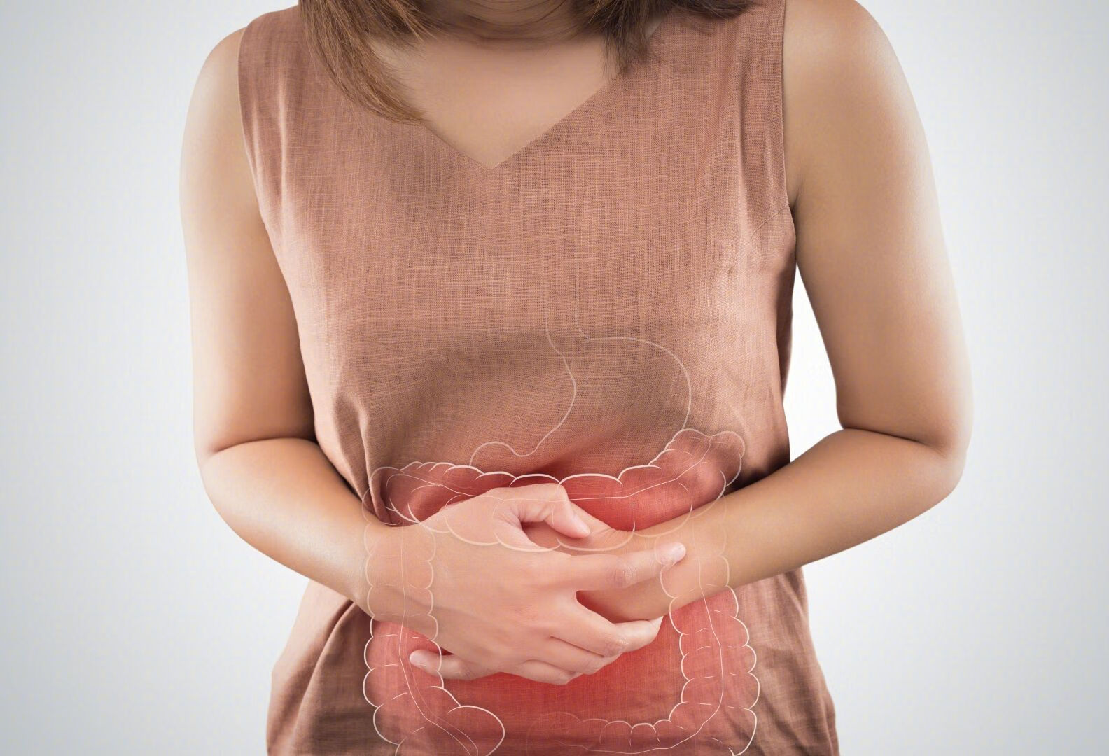 肠痉挛肚子发胀吗？