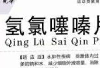 氢氯噻嗪片是什么药？有何疗效？