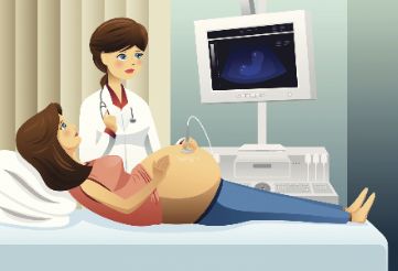 剖腹产术后切口妊娠中腹部 超声联合阴道超声诊断观察