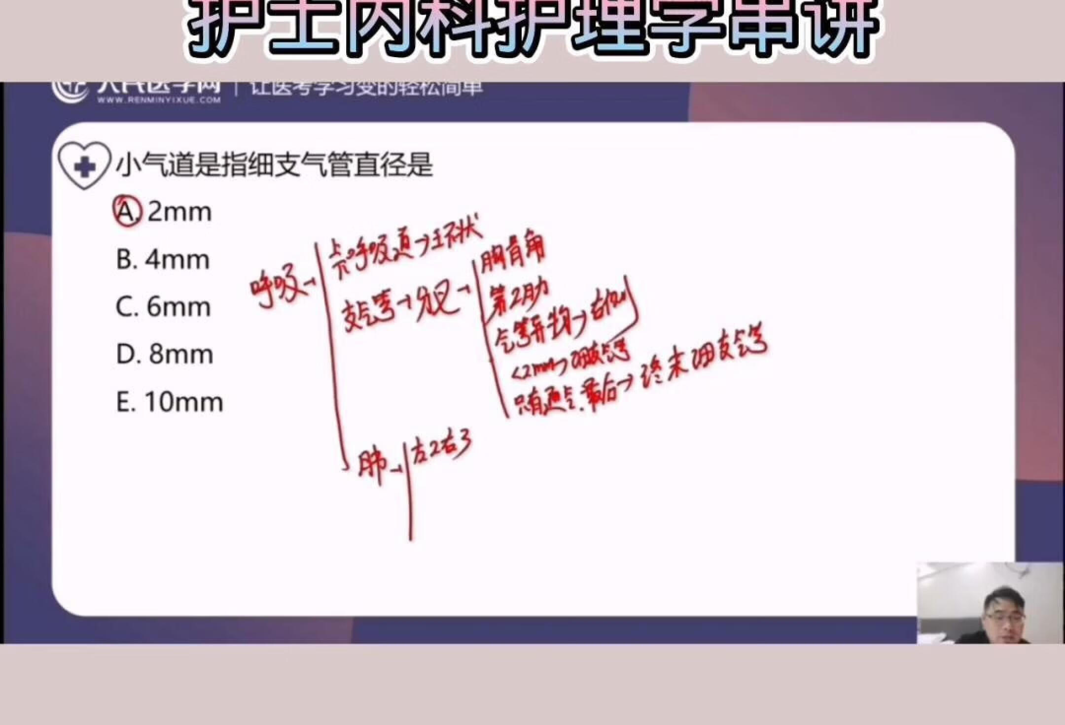 内科护理学串讲01 全国护士执业资格考试