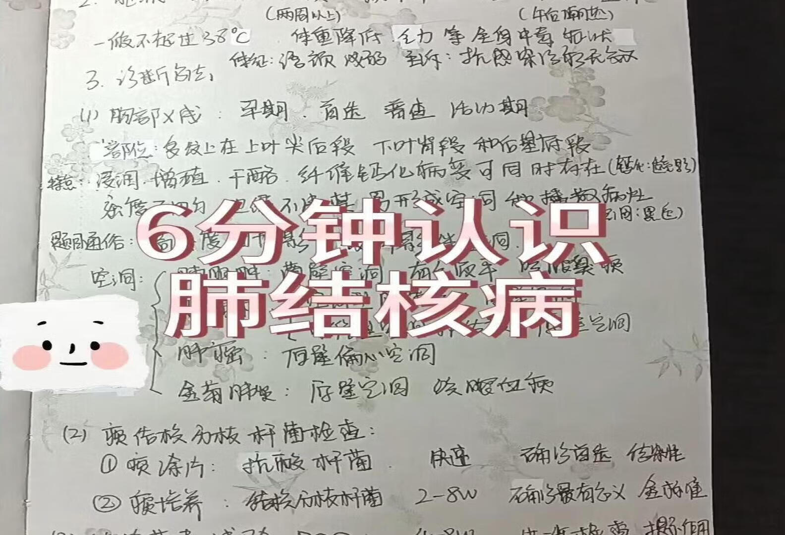 肺结核医学知识分享