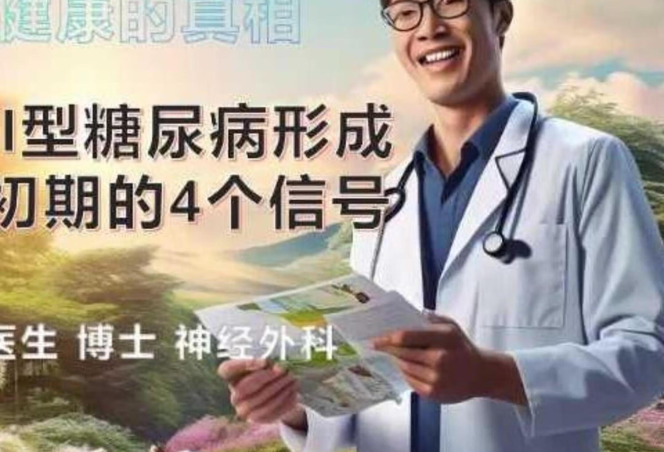 难得医生忠告：糖尿病初期的四个信号