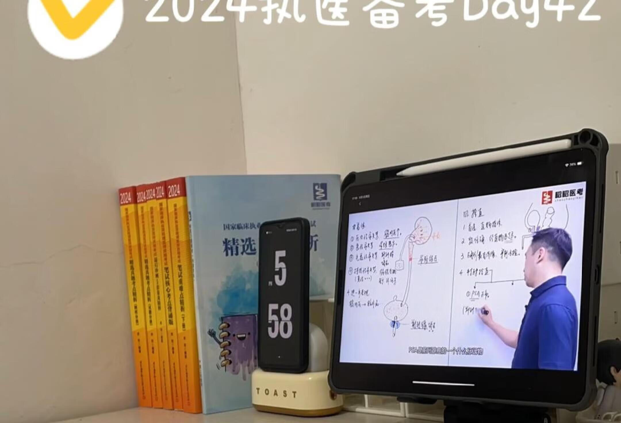 2024执业医师备考第42天