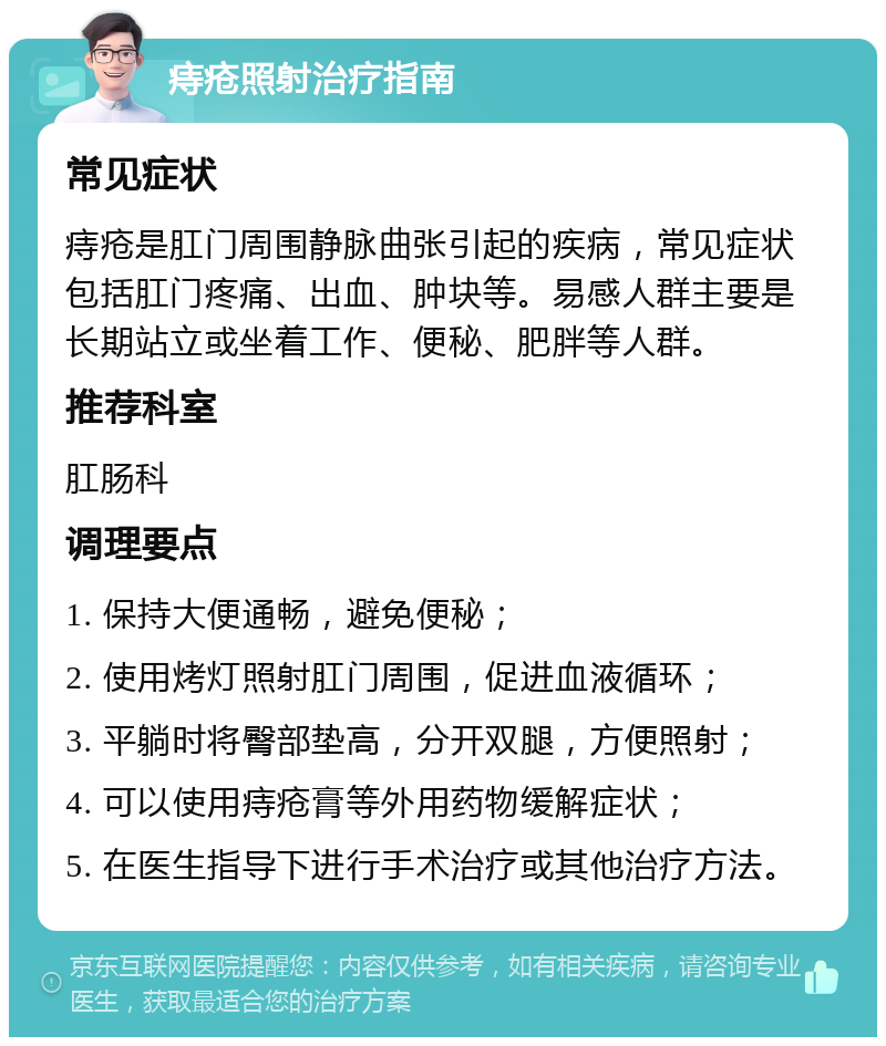 女生痔疮照放疗图片