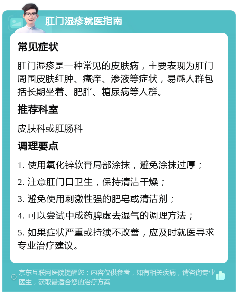 肛门湿疹怎么彻底根治图片