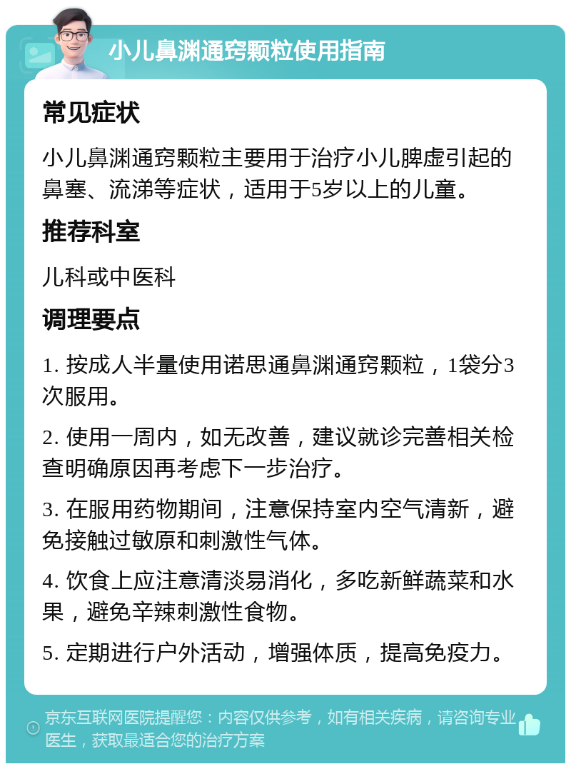 小儿鼻渊通窍颗粒疗程图片